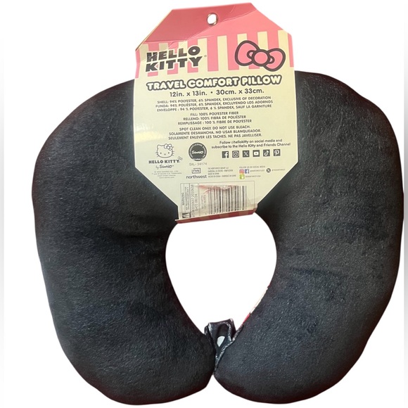 Hello Kitty Travel Neck Pillow - Picture 2 of 3